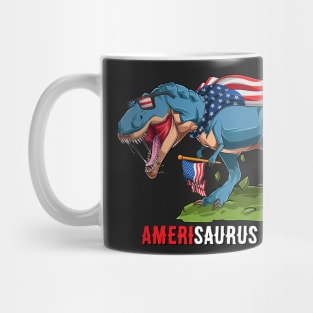 Dinosaur July 4th Amerisaurus Mug